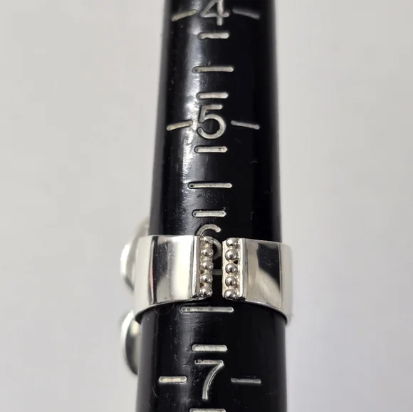 Rare Sajen Sterling Silver 925 Jade Frog Ring - Picture 8 of 12